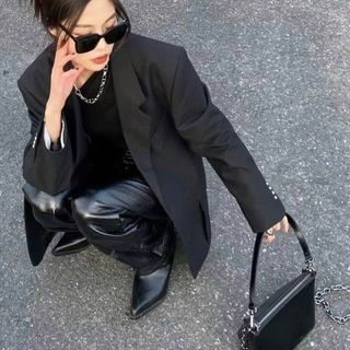 Kính Mắt Thời Trang Nam Nữ túi đỏ Siêu Hot Trend Phong Cách Hàn ( hàng full bao da )