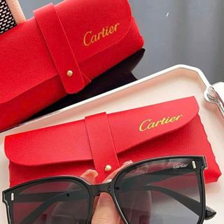 Kính Mắt Thời Trang Nam Nữ túi đỏ Siêu Hot Trend Phong Cách Hàn ( hàng full bao da )