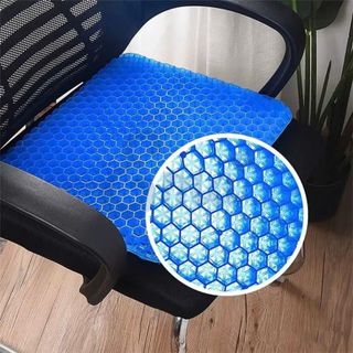 ĐỆM NGỒI SILICON 2 LỚP CAO CẤP - THOÁNG KHÍ, GIẢM ĐAU MỎI
