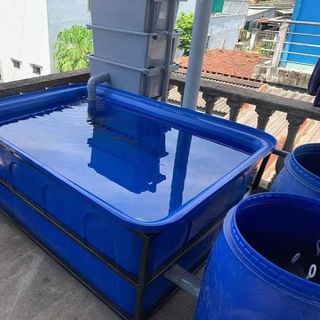 Sản xuất thùng nhựa vuông 100 lít, thùng nhựa chữ nhật 500 lít đựng nước sạch, thùng nhựa 750 lít trồng rau sạch, thùng nhựa tròn 1000 lít đựng thực phẩm đông lạnh