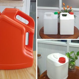 SX can nhựa 500ml tròn, can nhựa vuông 1 lít đựng hoá chất, bình nhựa 2 lít đựng dung môi, can nhựa 5 lít đựng chất loãng/ sệt