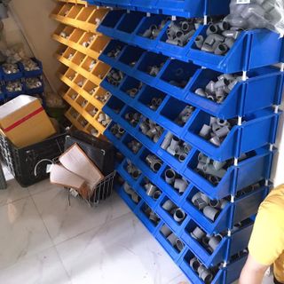 Khay nhựa A5 đựng dụng cụ, kệ nhựa đựng phụ tùng xe máy, khay nhựa đựng linh kiện phân loại TPHCM