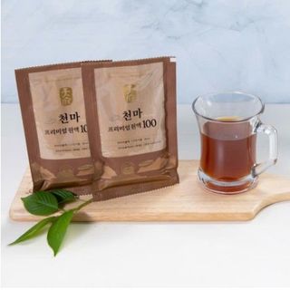 Chiết xuất thiên ma dạng lỏng Chunma Premium 100 – Hỗ Trợ Tê Bì, Run Tay Chân (Parkinson) Hiệu Quả được HLV Park Hang Seo tin dùng (30 gói x 80ml)