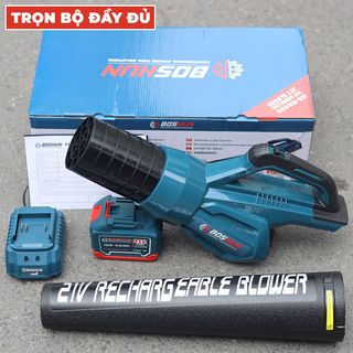 Máy Thổi Lá, Thổi Bụi Công Suất Lớn Boshun BS-RB680 Công Nghệ Đức, Động Cơ Không Chổi Than