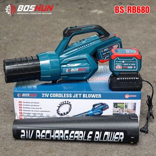 Máy Thổi Lá, Thổi Bụi Công Suất Lớn Boshun BS-RB680 Công Nghệ Đức, Động Cơ Không Chổi Than