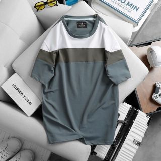 ÁO THUN CỔ TRÒN PHỐI : M1