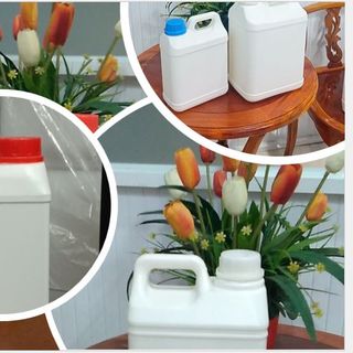 Can nhựa HDPE 500ml, can nhựa 1 lít, bình nhựa 2 lít đựng hoá chất, can nhựa 5 lít vuông nông nghiệp
