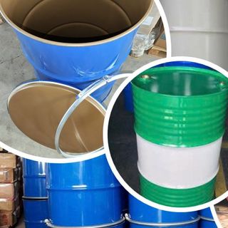 Phân phối thùng phuy sắt 220 lít nắp kín, vỏ thùng phuy sắt 220 lít, thùng phuy đựng hoá chất bằng sắt