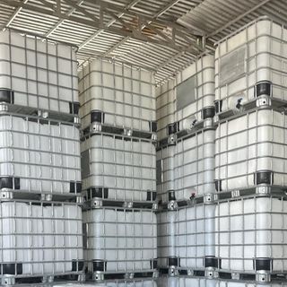 Bán tank nhựa ibc 1000 lít, thùng nhựa 1000 lít vuông, bồn nhựa đựng hoá chất 1000 lít khung thép
