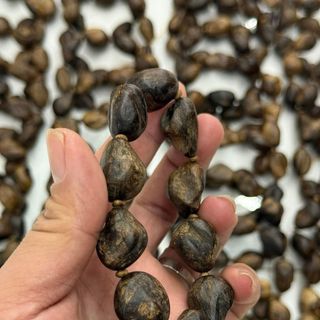 Vòng đeo tay mắc tử gỗ trầm hương- agarwood- Vòng tự nhiên-Trầm Hương Minh Tường Mt