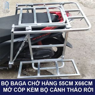 Baga chở hàng Mở Cốp đổ xăng Loại Dày Kèm Bộ Cánh Cho Mọi loại xe