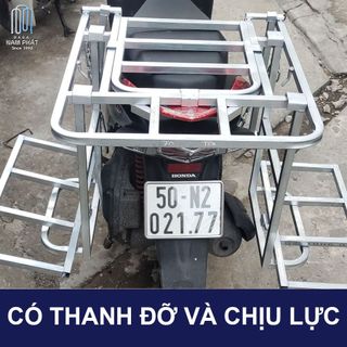 Baga chở hàng Mở Cốp đổ xăng Loại Dày Kèm Bộ Cánh Cho Mọi loại xe