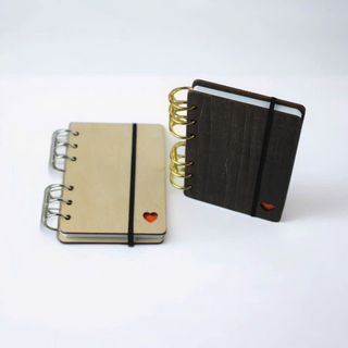 Sổ tay bìa gỗ Khắc Tên - Vintage, Chất Liệu Cao Cấp - Quà tặng ý nghĩa
