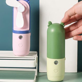 Máy Phun Sương Mini Kèm Quạt Cầm Tay