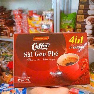 Cà Phê Sài Gòn Phố Hộp 418gr Date Mới (Thùng 24 hộp)