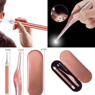 BỘ DỤNG CỤ LẤY RÁY TAI CÓ ĐÈN