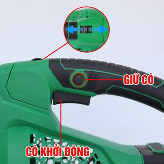 Máy Thổi Lá, Thổi Bụi Cao Cấp Workfix WF-TL680M, Chỉnh Tốc 6 Số, Động Cơ Không Chổi Than, Chân Pin Phổ Thông, M21, BỘ 1 PIN