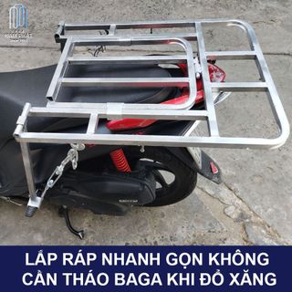 Baga Chở Hàng Hộp Mở Cốp Xăng Chuẩn Nam Phát