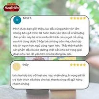 Siro Ăn Ngon Hoa Thiên Kids [Chai 120ml]