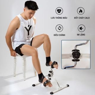Xe đạp tập vật lí trị liệu GoodFit, bảo hành 12 tháng