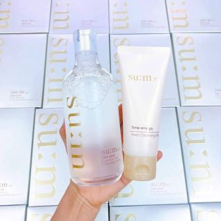Combo tẩy trang 400ml và sữa rửa mặt 100ml nhà su:m 37