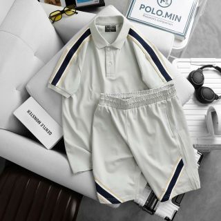 ĐỒ BỘ NAM POLO SỌC TAY