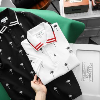 Áo thun nam. Chất 100% Cotton  dày, mịn, đẹp, Bo PE,thêu sắc nét, in 3D full áo. basic dễ phối, hàng full bao bì hãng. Vải quảng châu đẹp