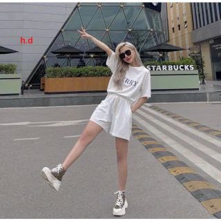 Set Bộ MEYRR 3 MÀU Form Rộng Unisex - Đồ Bộ Mặc Nhà Tay Lỡ freesize Nam Nữ Đều Mặc Được