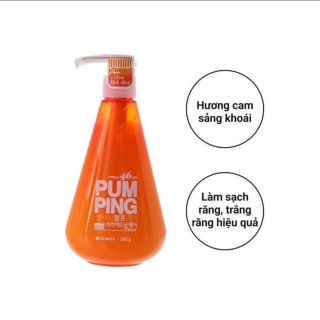 KEM ĐÁNH RĂNG PUMPING CỦA MỸ PHẨM LG HÀN QUỐC