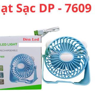 QUẠT SẠC TÍCH ĐIỆN ĐỂ BÀN MINI DP 7609