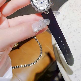 MÓN QUÀ VALENTINE ĐỒNG HỒ NỮ CHÍNH HÃNG COMLORVEI DÂY DA OVAN FULLBOX