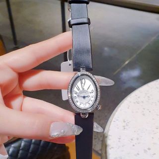 MÓN QUÀ VALENTINE ĐỒNG HỒ NỮ CHÍNH HÃNG COMLORVEI DÂY DA OVAN FULLBOX