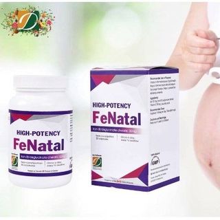 HIGH POTENCY FENATAL - Bổ sung Sắt cho mẹ bầu khỏe mạnh nhập khẩu CANADA