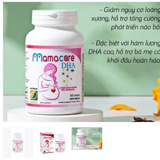 NUTRIDOM MAMACARE DHA - Bổ sung vitamin, khoáng chất cho bà bầu HÀNG CHÍNH NGHẠCH NHẬP KHẨU CANADA