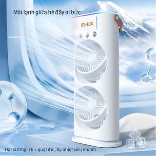 QUẠT PHUN SƯƠNG 2 TẦNG XOAY 90 ĐỘ DP 7685