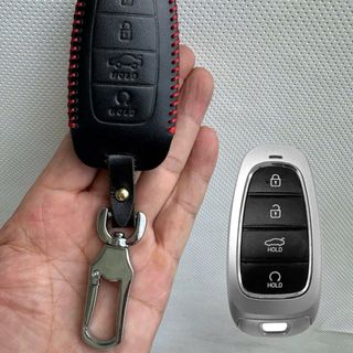 Bao da chìa khóa của xe huynhdai santafe 21 tucson 23