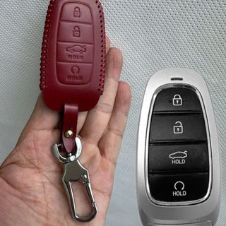 Bao da chìa khóa của xe huynhdai santafe 21 tucson 23