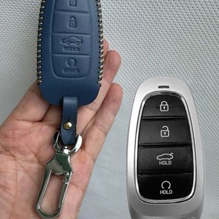 Bao da chìa khóa của xe huynhdai santafe 21 tucson 23