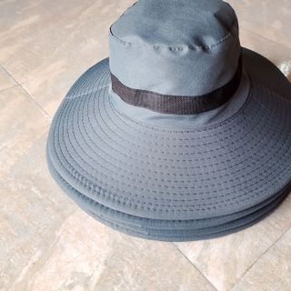 Nón mũ lao động, nón mũ bo lao động, nón đi câu cá, nón mũ đi dã ngoại, loại tốt 2 lớp, vành 40cmx37cm