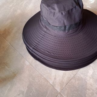 Nón mũ lao động, nón mũ bo lao động, nón đi câu cá, nón mũ đi dã ngoại, loại tốt 2 lớp, vành 40cmx37cm