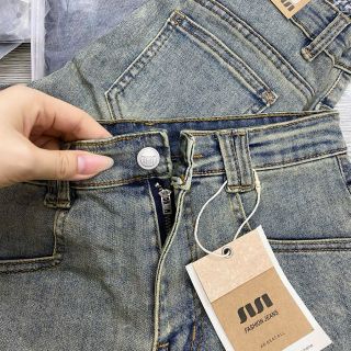 Quần sort jean co giãn lai nối hàng VNXK (1 cái)