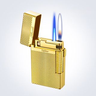 BẬT LỬA DUPONT 2 CHẾ ĐỘ LỬA VÂN KIM CƯƠNG FULLBOX - XÀI GAS