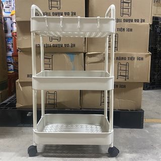 Kệ 3 tầng có bánh xe ( hộp TO ) giá sỉ