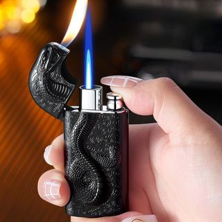 BẬT LỬA 2 CHẾ ĐỘ LỬA HÌNH ĐẦU RẮN - XÀI GAS