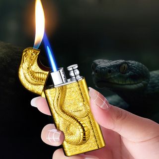 BẬT LỬA 2 CHẾ ĐỘ LỬA HÌNH ĐẦU RẮN - XÀI GAS