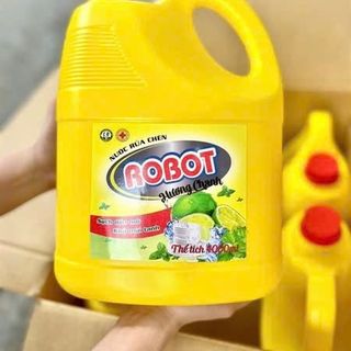 Thùng 6 can nước rửa chén Robot