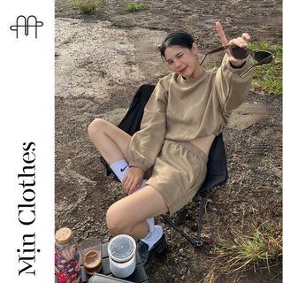 SET CROPTOP Mịn Clothes - nỉ bông cotton