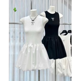 Đầm bí thêu nơ cute - Như Ý Boutique