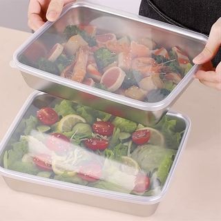 Hộp đựng thực phẩm inox 304 ( hộp to )