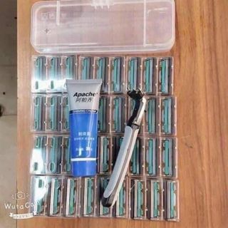 BỘ CẠO RÂU CAO CẤP KÈM 36 LƯỠI THAY THẾ giá sỉ